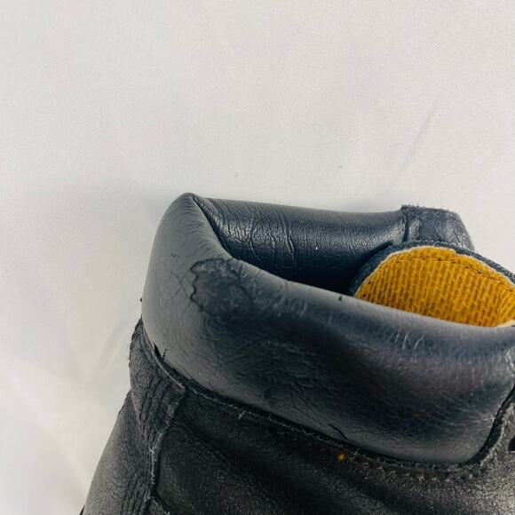 Timberland Boys‎ Black Leather Lace Up Ankle Boots Size 3.5 - Picture 2 of 10